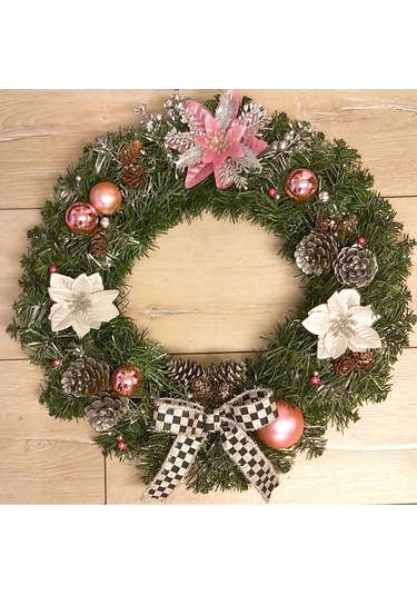 Yılbaşı Büyük Garland Lux Çelenk