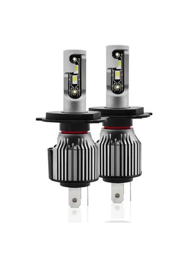 Pazly H4/9003 Ip68 Su Geçirmez Araba Led Far Ampulü Gri - Yüksek Parlaklık