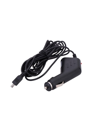 Neevoyu Gps Ve Araç Dvr'ları İçin Dayanıklı Araç Şarj Cihazı - 12-24v Giriş, 5v Çıkış, 3.5m Kablolu, Led Gösterge