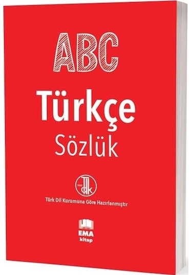 ABC Türkçe Sözlük - TDK Uyumlu- Ema Kitap
