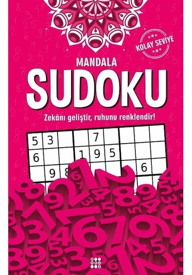 Mandala - Sudoku - Kolay Seviye- Dokuz Yayınları
