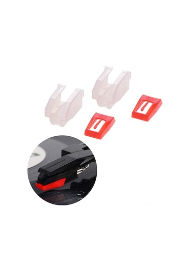 2 Adet Evrensel Siyah Plaç Kalemleri - Diamant Uçlu, 3 Hızlı Oynatma, Kolay Kurulum, Crosley Np1/np6 Ve Diğer Modeller İçin