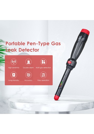 Springsun Akilli Sensör Ap388 Gaz Dedektörü Taşınabilir Gaz Kaçak Dedektörü Lpg Doğal Gaz Kömür Gazı Algılama Ses Ve Led Alarm Ev