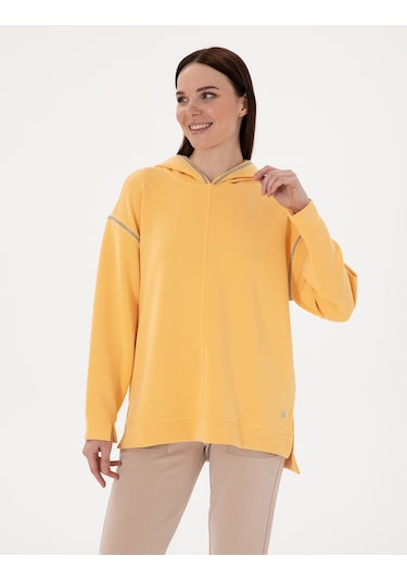 Pierre Cardin Kadın Sarı Sweatshirt 50301341-vr044 Sarı
