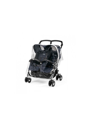 Peg Perego Aria Twin Yağmurluk Şeffaf