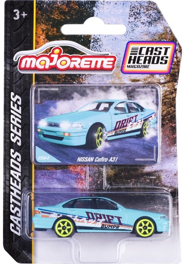 Majorette Castheads Serisi Araçlar Nissan Cefi Ro A31 Çok Renkli