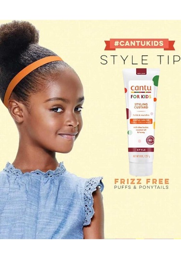 Cantu Çocuklar İçin Saç Şekillendirici Ballı Krem 227 G