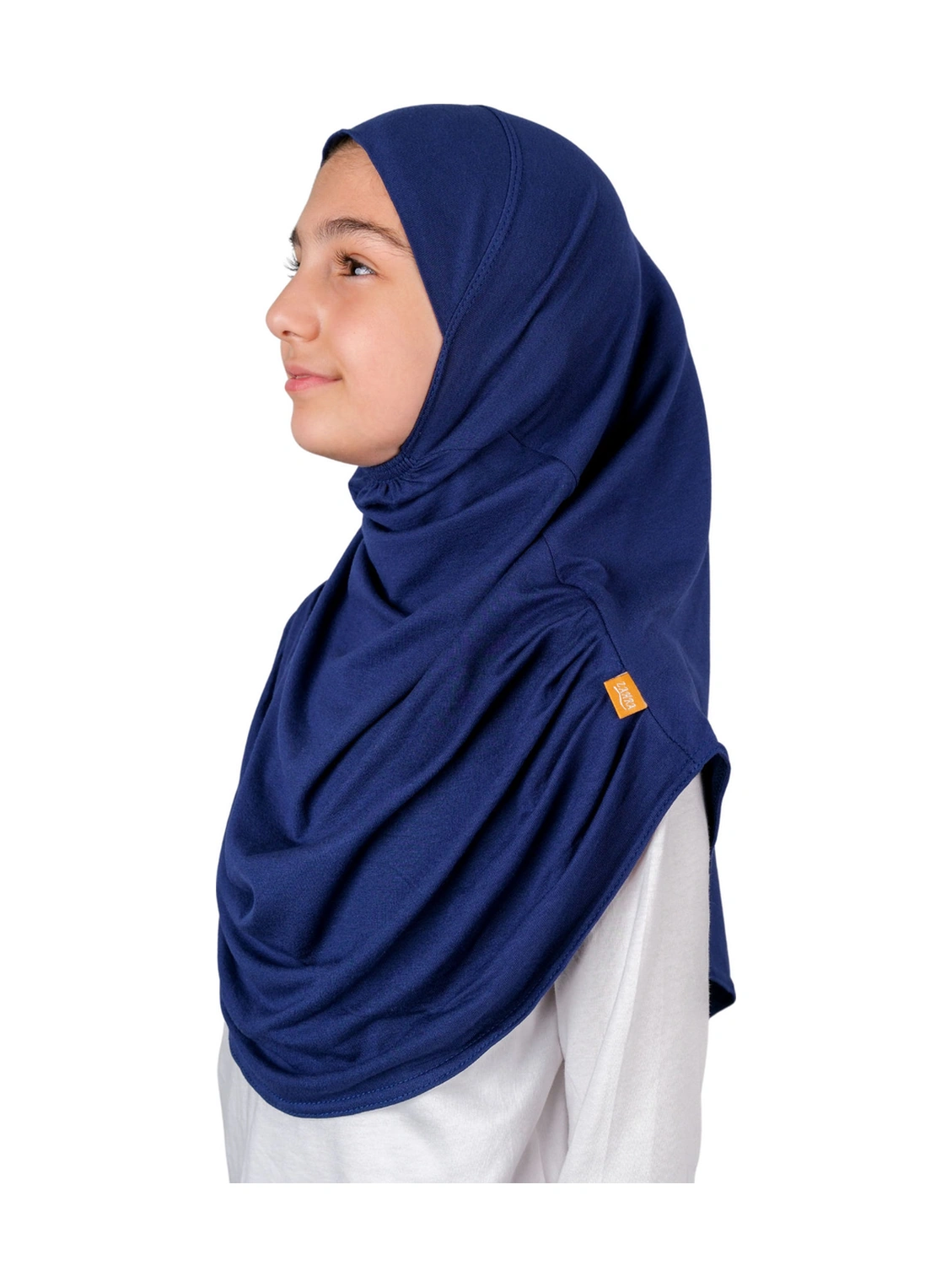 Pratik Hazır Geçmeli Çocuk Şal Lacivert Lacivert