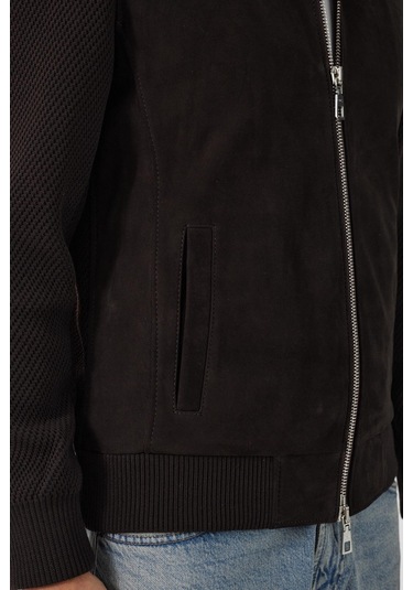 Leopoldo Kahverengi Nubuk Deri Mont Kahverengi