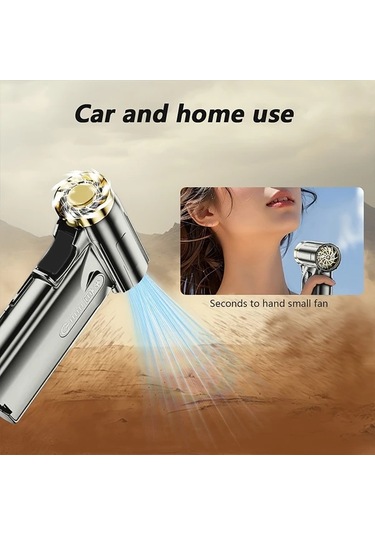 Fochsia Silvery High Speed Portatif Turbo Fan Yeniden Şarj Edilebilir Toz Temizleyici