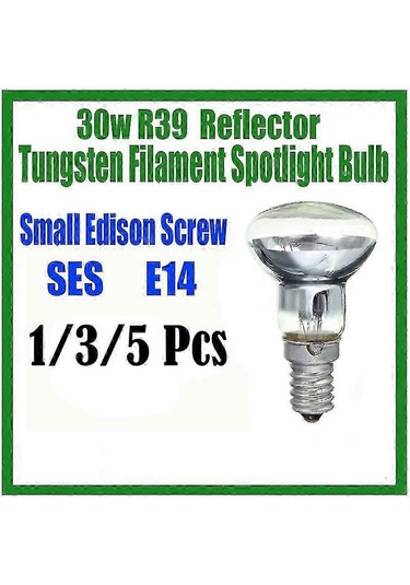 Yedek Lav Lambası E14 R39 30w Spot Vidalı Ampul Şeffaf Reflektör - Kaiyi Diğer