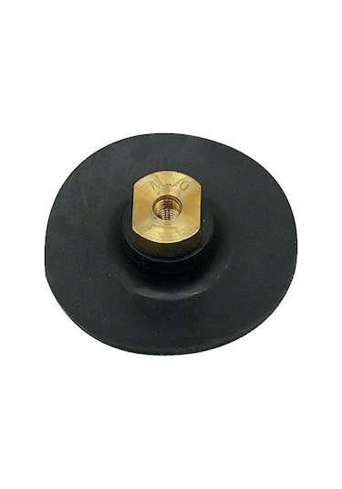 Dofolink Esnek Lastik Uçlu M14 Delikli 4 İnç 10 Cm Taş İşleme Aşınma Yastığı - Evrensel Yapışkan, Özel Tasarım Desteği, Otomatik Tutucu Disk