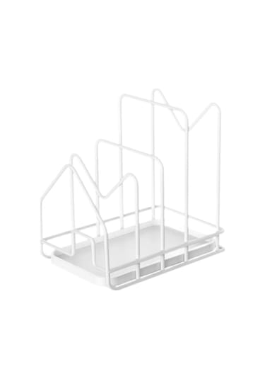 Trendooze Doğrama Tahtası Kurutma Tutucusu - Beyaz Kiler Mutfak Beyaz