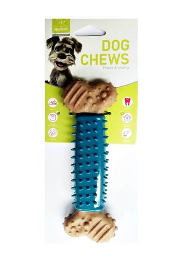 Tırtıklı Sert Kemik Köpek Oyuncağı 17 CM