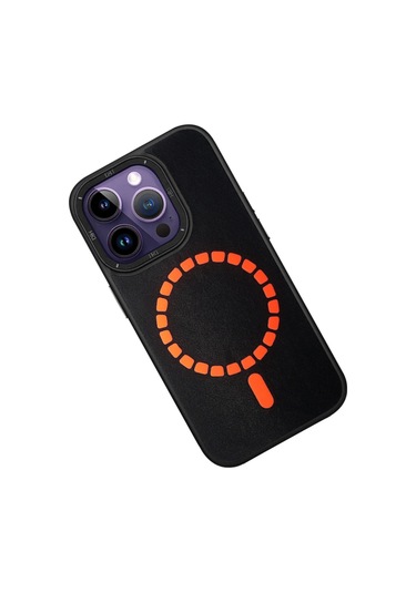 İphone 13 Pro Kılıf Hbc-156 Forum Magneticsafe Kapak - Siyah