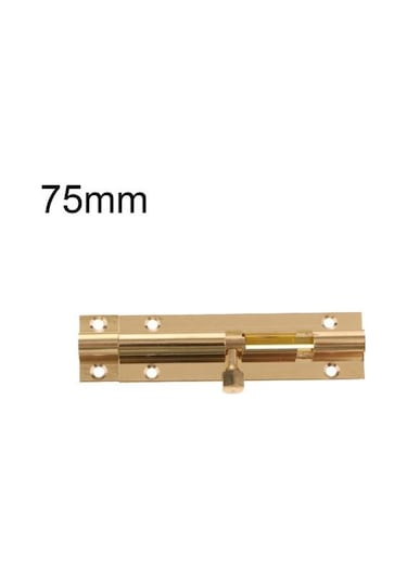 Pirinç Kapı Slayt Yakalama Kilit Cıvata Mandalı Ev Kapısı Dolap Pencere Güvenlik Aracı 75mm