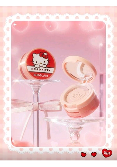 Hello Kitty Sheglam 3 Katlı Aynalı Göz Farı Sweetheart Pembe
