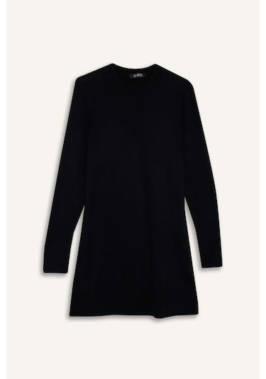 Defacto Regular Fit Bisiklet Yaka Yırtmaçlı Basic Düz Tunik H3431az25wnbk27 Siyah Defacto Regular Fit Bisiklet Yaka Yırtmaçlı Basic Düz Tunik H3431az25wnbk27 Siyah