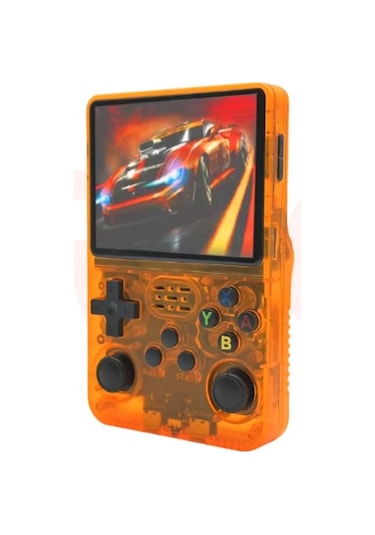 Konsol Plus R36s Retro 3.5" 64 GB El Oyun Konsolu Turuncu