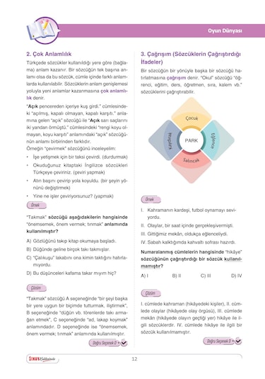 Sınav Yayınları 5. Sınıf Tüm Dersler Konu Anlatımlı