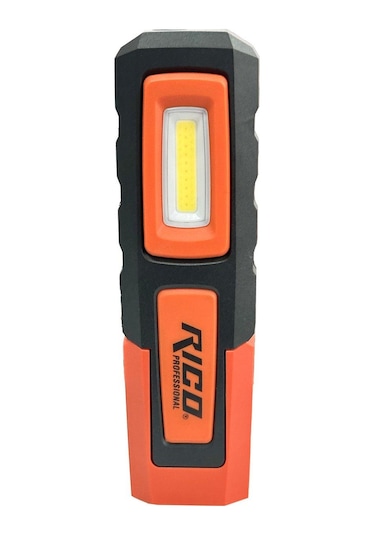 Rico 600 Lümen Şarjlı Led Lamba Siyah - Turuncu