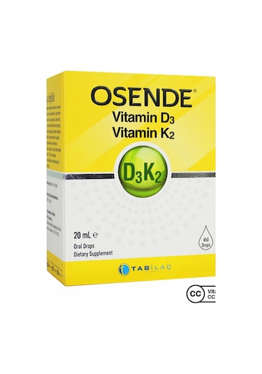 Osende Vitamin D3 K2 20Ml