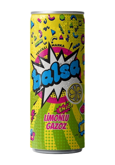Balsa Limonlu Gazoz 250 ml 12'li