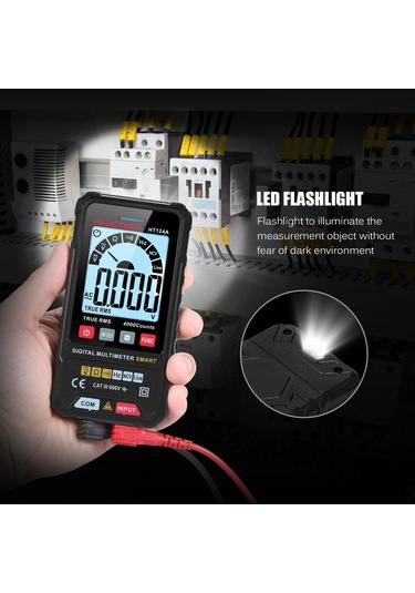 Habotest Ht124a 4000 Sayım Akıllı Dijital Multimetre