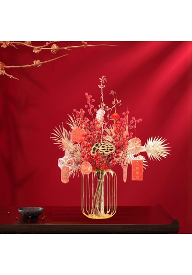 Suntek Oturma Odası Tatil Dekorasyonu Için Çiçek Sepeti 60cm