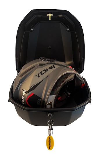 Wheelıe Xt08-fs 32 Litre Motosiklet Arka Çanta Mat Siyah