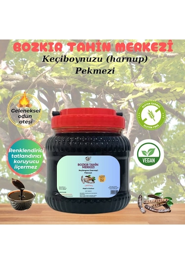Bozkır Tahin Merkezi Doğal Keçiboynuzu Harnup Köy Pekmezi 950 G