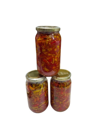 Domates Soslu Acı Biber Konservesi 1 Kg.x 3 Adet