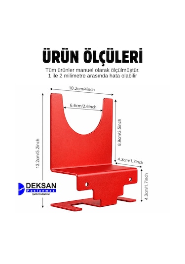 Avuç İçi Taşlama Duvar Askı Aparatı