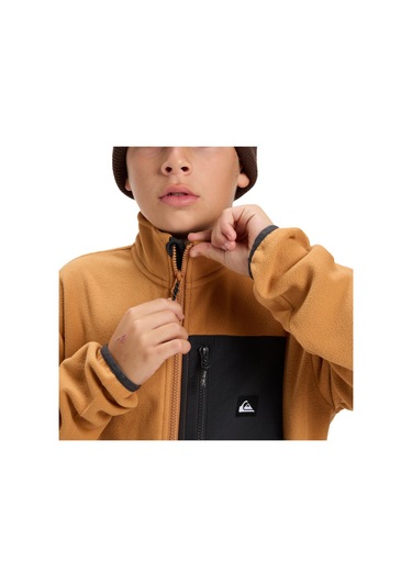 Quıksılver Quiksilver Ice Fields Fz Youth Erkek Çocuk Kahverengi Polar Ceket Cmd0 Taba