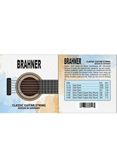 Brahner Klasik Gitar Teli