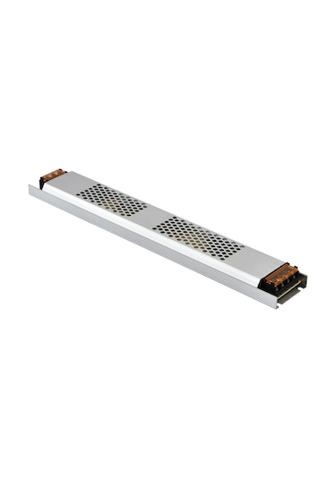 12 Volt Trafo Ultra Silim Alüminyum Kasa Adaptör 4 Çıkış 33 Amper