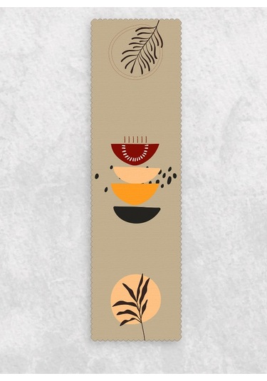 Belle Benoit Baskılı Amerikan Servisi Runner 140 x 40 CM Desen7