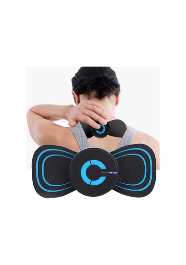 Moveevo Kollektif Bölgeler İçin Ems Mikro Akım Masaj Aleti, 6 Mod Ve 10 Seviye, Usb Şarjlı, Taşınabilir Boyut Omuz, Boyun, Bel, Bacak Diğer