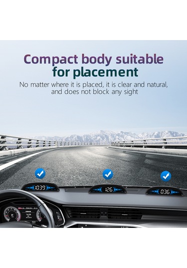 Padalink Araç Hud Göstergesi: Hız, Yön, Mesafe Ve Yorgunluk Uyarısı İle Akıllı Sürüş Deneyimi