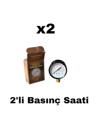 2'li Basınç Saati