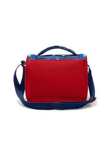 Coral High Kids Lacivert Kırmızı Köpek Balığı Desenli Thermo Beslenme Çantası 11718