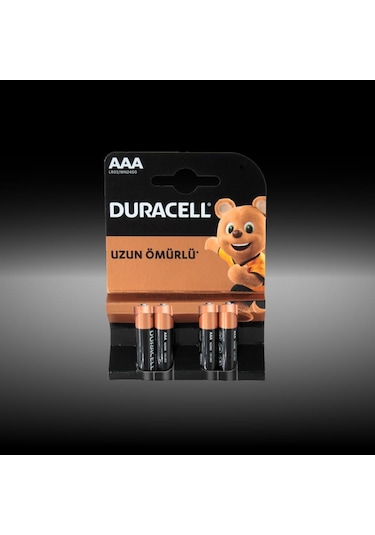 Duracell Alkalin AA Kalem Pil 1,5V 4'lü Paket (LR6 / MN1500)