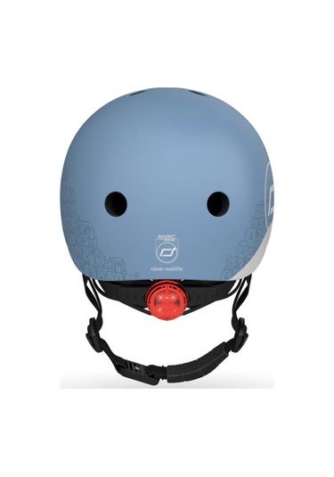 Scoot And Ride Helmet Reflective Bebek Kaskı Xxs-s Petrol Mavisi 181206-96495