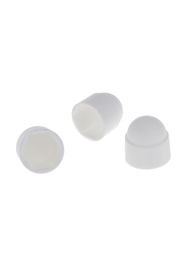 Suntek 10 Adet M12 Beyaz Dome Cıvata Somun Koruma Kapakları