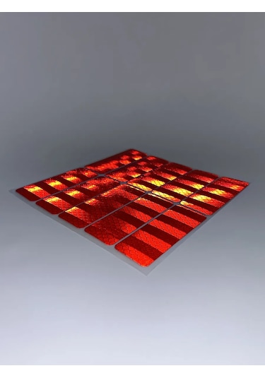 Anruspack Reflektör Etiketler Kırmızı 240302529