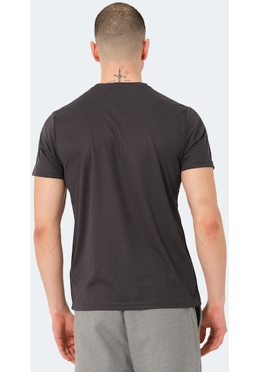 Slazenger RAVEN Erkek  Koyu Gri Tişört