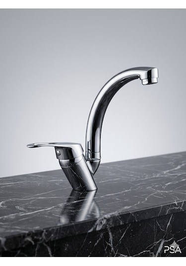 Banyo Natural Optima Kısa Borulu Kuğu Lavabo Lüx 143 Gri