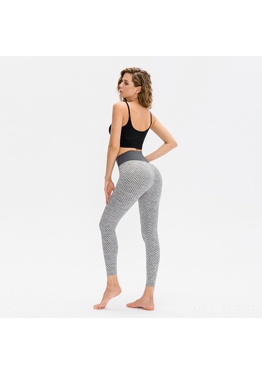 Geeroyoo Yüksek Bel Gönüt Daraltıcı Puf Yaka Yoga Pantolon Kadın, Hızlı Kuruyan Spor Fitness Eşyası, Outdoor Aktivite İçin Dayanıklı Materyal, Mavi, Beden M Mavi