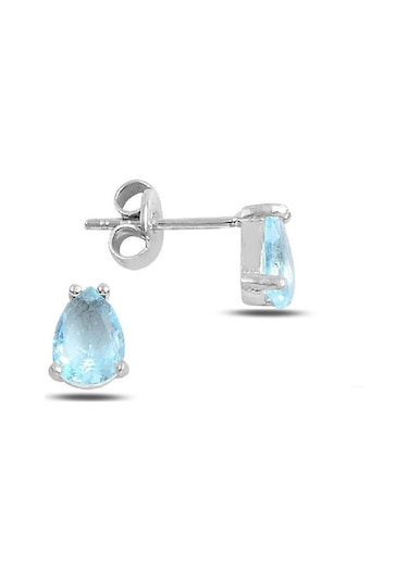 Aqua Damla Tektaş Küpe