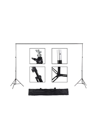 Gdx B2030 Stüdyo Fon Perde Stand (Yükeklik: 200cm x Genişlik: 300